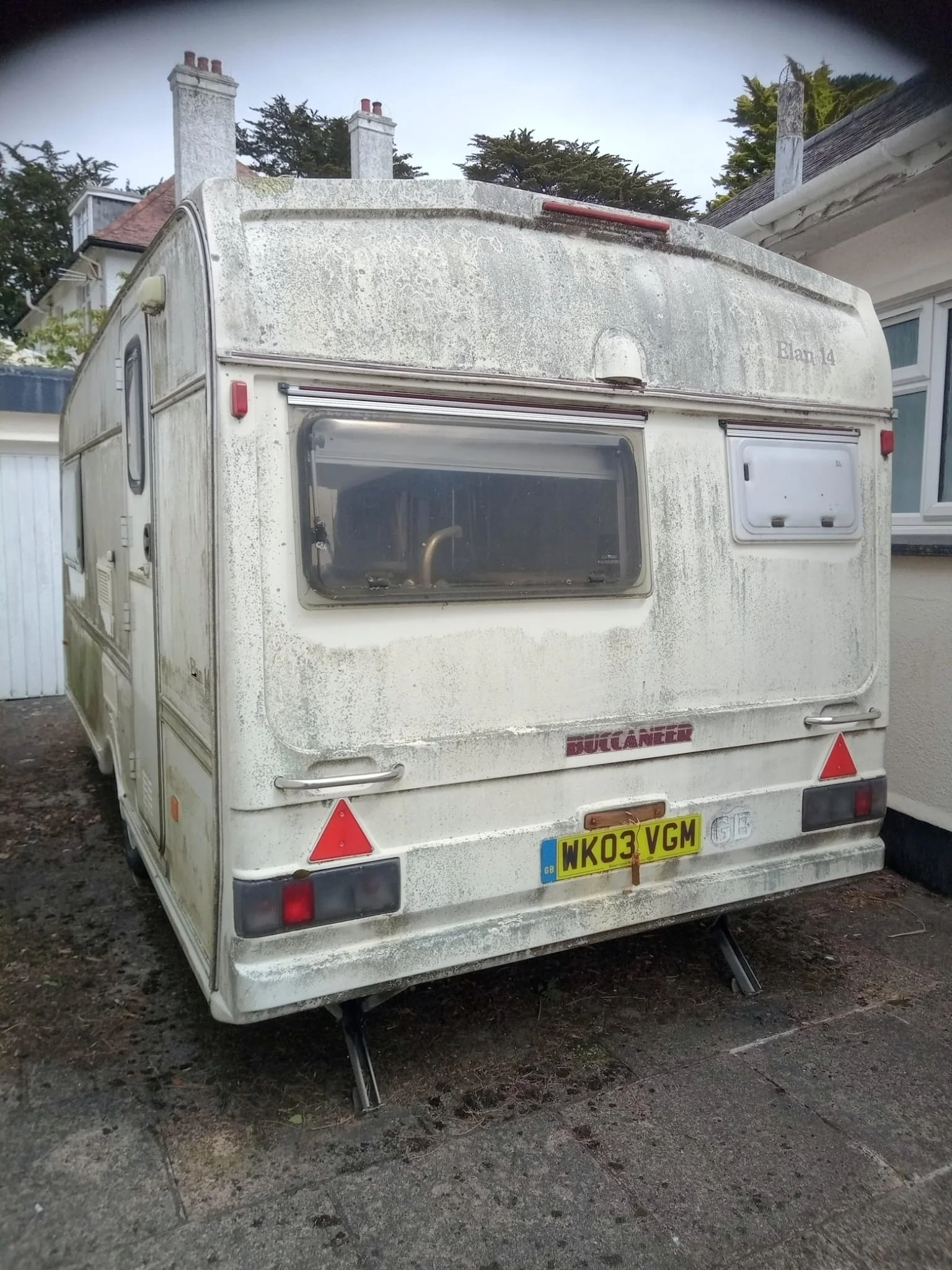 Before property clearance in St Ives